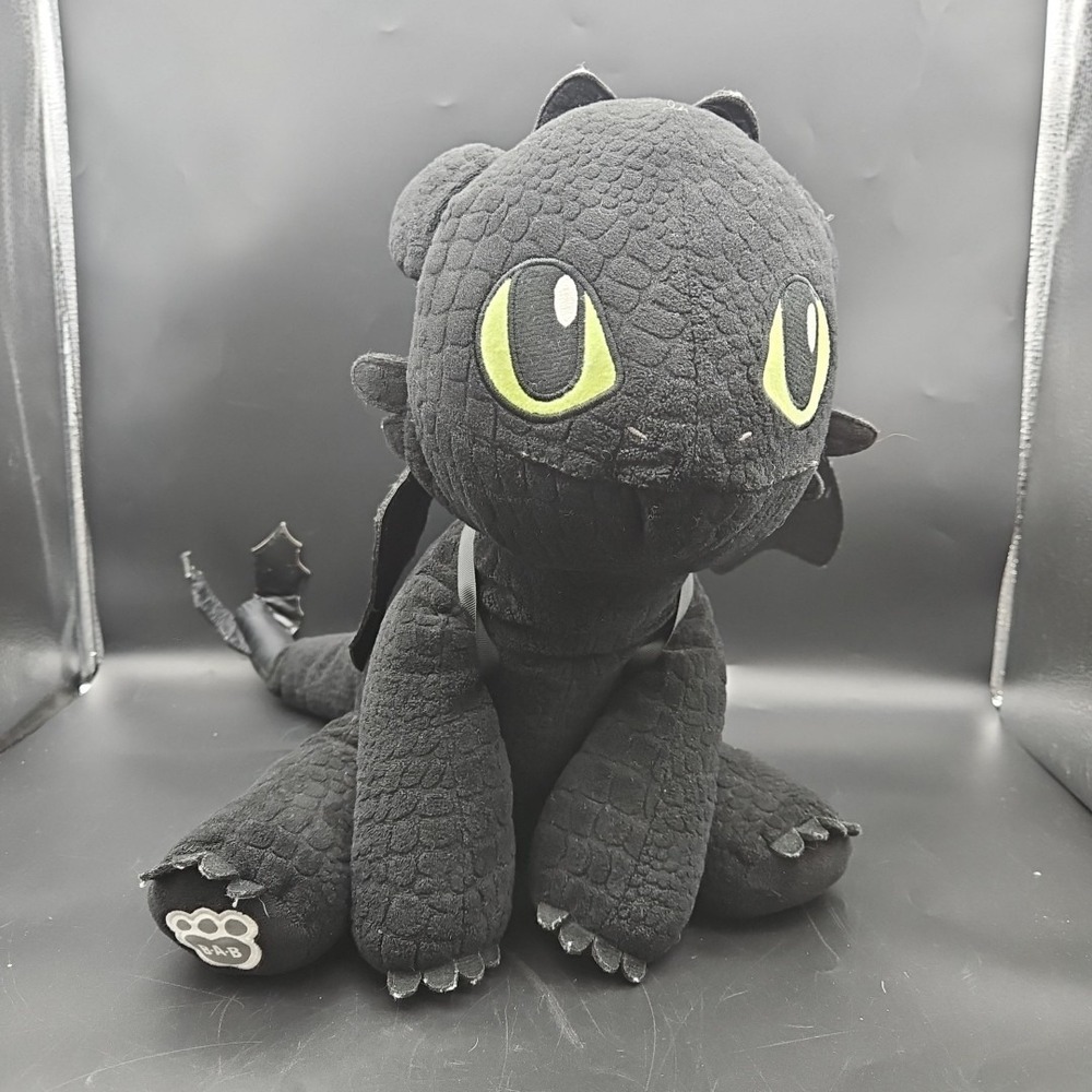 Build A Bear Workshop How To Train Your Dragon Toothless Stuffed Animal Plush 16